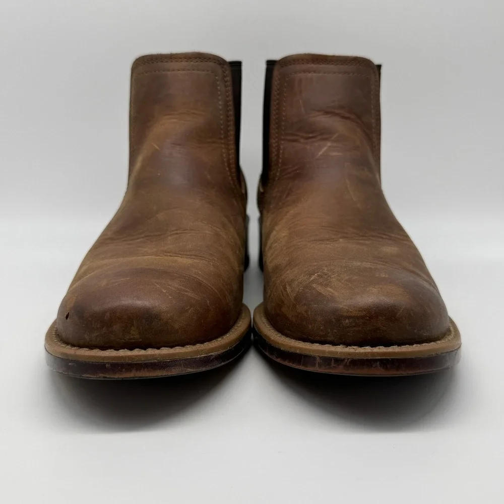 Ariat Wexford Chelsea Boots Brown Leather Waterproof 10040374 Mens 10 D